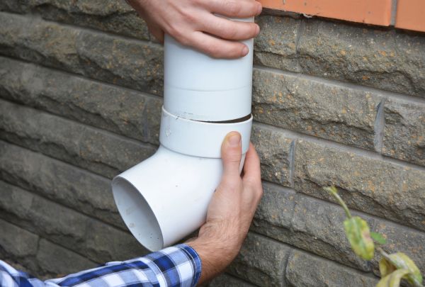 Drainage Downspout Repair in Placerville