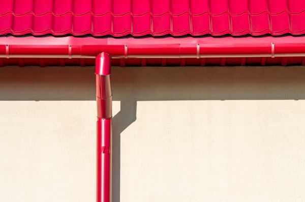 Barn Downspout Installation in Placerville