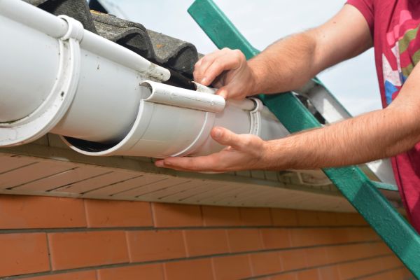 Large Gutter Repair in Placerville