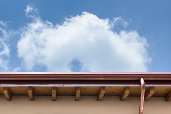 Copper Gutter Installation in Placerville