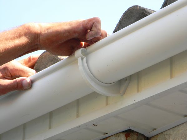 Plastic Gutter Repair in Placerville