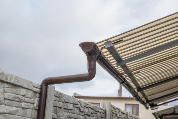 Plastic Downspout Installation in Placerville