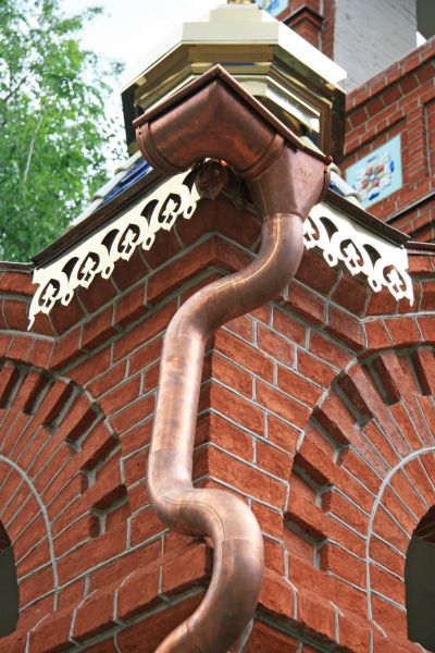 Church Downspout Installation in Placerville